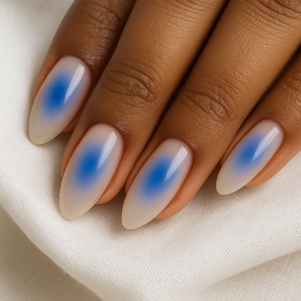 Cobalt blue aura