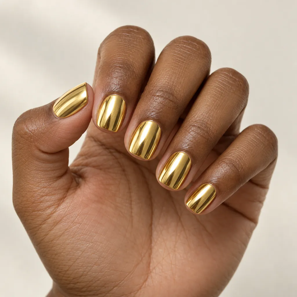 Gold chrome