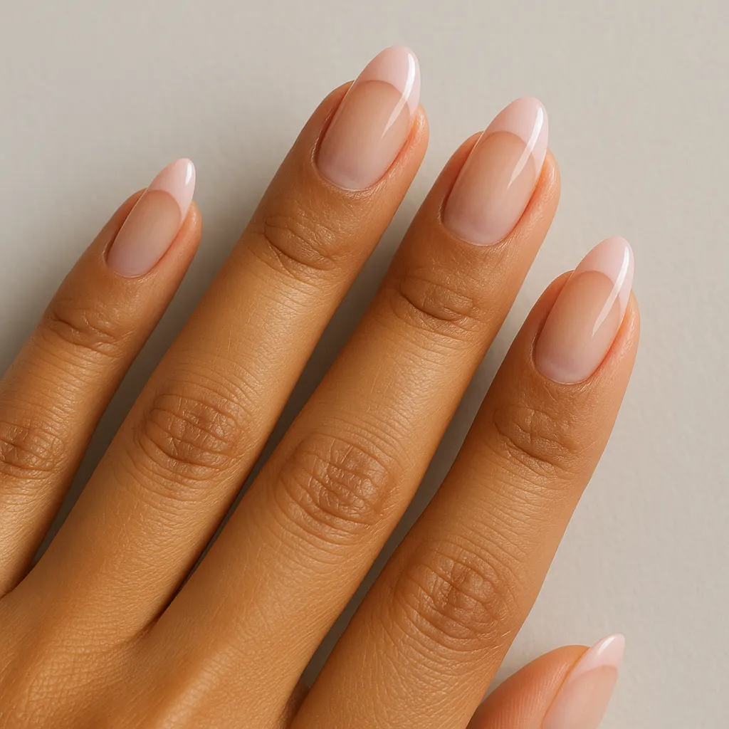 Pink French tip